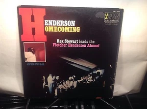 REX STEWART -Henderson Homecoming ~ UA 4009 {dg orig} [WHITE LABEL PROMO] - RARE - Picture 1 of 3