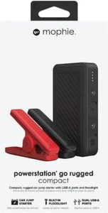 Mophie USB Universal Battery PowerStation Go Compact W/ Car Trucks Jump Starter - Picture 1 of 4