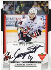 2015/16 Niagara IceDogs Autographs - CHRISTOPHER PAQUETTE