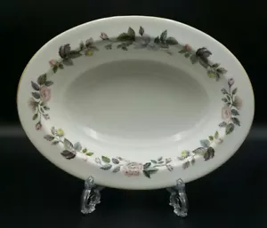 Royal Worcester June Garland Oval Service Bowl-1st Quality - Picture 1 of 4