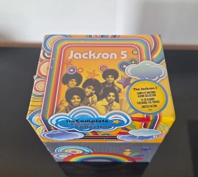 *New, Sealed* Jackson 5 Box Set The Complete Album Collection Michael Jackson - Imagen 1 de 4