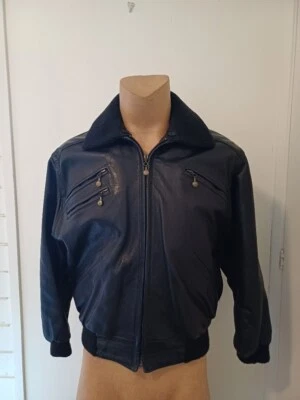 Versace Classic V2 Men's Leather Jacket - VINTAGE - Image 1 of 4
