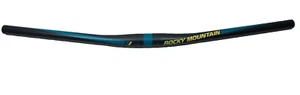 New Rocky Mountain Handlebar 700mm 31.8mm Yellow Blue TRAILHEAD 950 - Picture 1 of 1