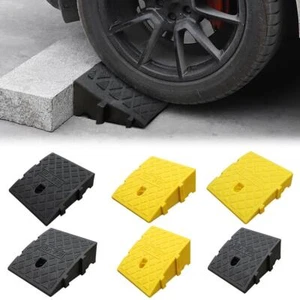 🔥Car Vehicle Curbsides Driveway Ramps- PVC Threshold Bridge Track Curb Fas - Picture 1 of 25