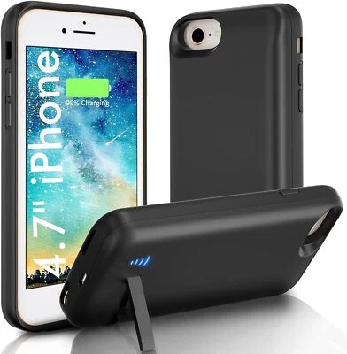 Battery Case for iPhone 7/8/6s/6/SE 2020 2023 Charging Cover Extended Power bank - Image 1 of 4