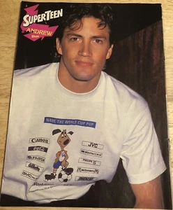 1990s ANDREW SHUE / TEEN SPIRIT - Teen Magazine Pin-Up Page - 2 sided - Imagen 1 de 2