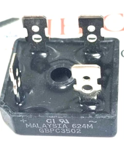 GBPC3502              HIGH CURRENT SILICON BRIDGE RECTIFIER  35AMP / 200V - Picture 1 of 1