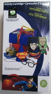 DC Comics SUPERMAN Cricut Cartucho de Actividad Superhéroe Fiesta Fuente Frases Vinculadas - Imagen 1 de 5