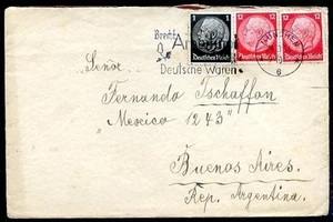 GERMANY TO ARGENTINA Cover 1934, VERY NICE! - Picture 1 of 2