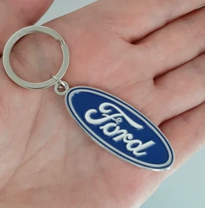 Ford Keyring - Ranger, Everest, Falcon, Focus - Metal Key Chain Keyring - Picture 1 of 4