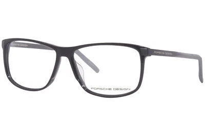 Porsche Design P8319-A Eyeglasses Frame Men's Black Full Rim Square 55mm - Image 1 of 4