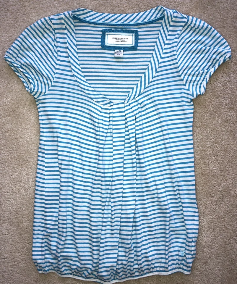 American Eagle Outfittera xs/lp Baby Doll Top AEO Y2K Bella Swan babydoll - Image 1 of 4