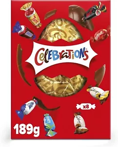 Celebrations Chocolate Large Easter Egg - 189g - Picture 1 of 6