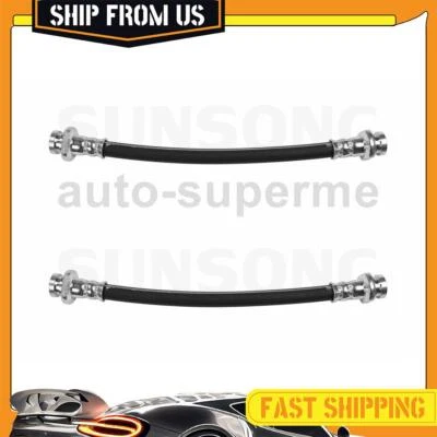 2x Manguera de freno trasera para Chevrolet Aveo 2004-2018 1,6 L Foto 1 de 4