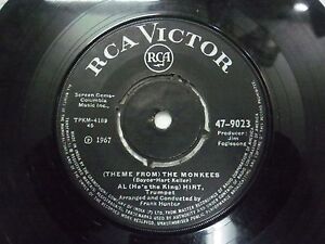 AL (HE'S THE KING) HIRT TRUMPET 47 9023 RARE SINGLE 7" INDIA INDIAN 45 rpm VG+