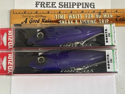 LOT OF 2 Yo-Zuri Bonita Trolling Lure (S) R1157-CPB 6 3/4” 170 Mm 6 3/8oz NIPS - Image 1 of 4
