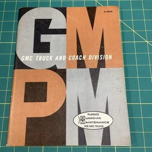 1965 GMC Truck And Coach Guardian Maintenance Planned Maintenance Manual  - Picture 1 of 10