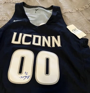 NAPHEESA COLLIER Women's Basketball UCONN HUSKIES Sewn NIKE Jersey NEW Signed M - Picture 1 of 5