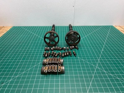 93-99 MITSUBISHI 3000GT Non TURBO CAMSHAFT PAIR SET W CAPS OEM - Image 1 of 4