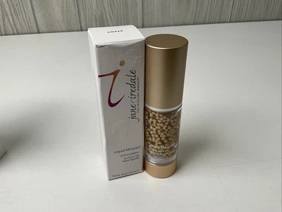 Jane Iredale Liquid Minerals A Foundation Amber 1.01 fl oz. - Image 1 of 4