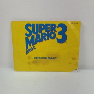 Super Mario Bros. 3 Left Bros Nintendo Nes nur Anleitung Booklet - Bild 1 von 11