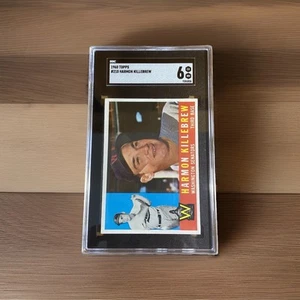 1960 Topps #210 Harmon Killebrew SGC 6 EX-NM Nicely Centered - Picture 1 of 3