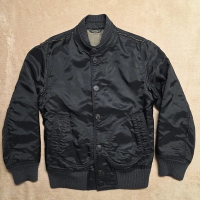  Dolce & Gabbana 黑色纽扣前夹克男式 46 码 — 第 1/4 张图片