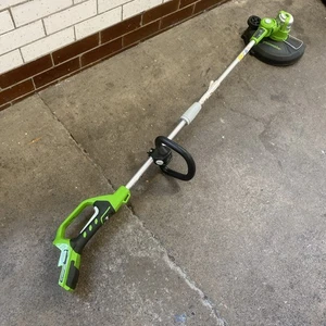 Greenworks 24V string trimmer long reach pole Model 21227 - used - BODY ONLY - Picture 1 of 4