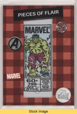 2019 Flair Marvel Pieces of Flair SSP The Incredible Hulk #299 #POF35 READ b7b - Image 1 of 3