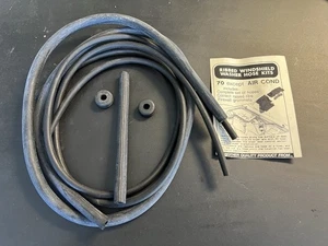 1970 Corvette Windshield Washer Ribbed Hose Kit Without A/C - Picture 1 of 3