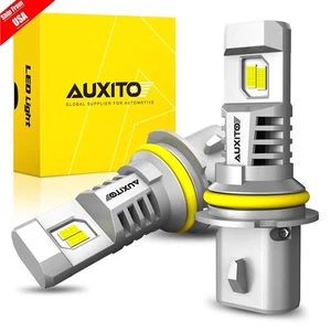 AUXITO 9007 HB5 LED Xenón Blanco Faro Hi-Lo Beam Bombilla Kit 100W 80000LM 6000K - Imagen 1 de 10