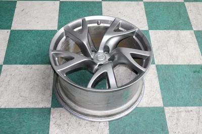 Llanta trasera de aleación plateada forjada con rayos 13-17 370z *RESPRAY* 19x10 cinco 5 radios Foto 1 de 4