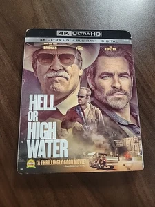 Hell or High Water (4K Ultra HD/Blu-Ray, 2016, 2-Disc Set, Digital Copy) Slip Co - Imagen 1 de 3