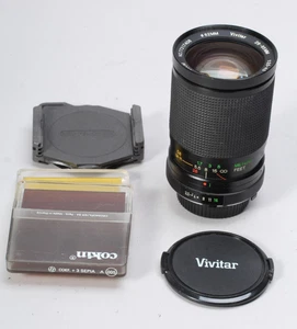VIVITAR 28-85MM F/3.5-4.5 MACRO W COKIN FILTER HLDR & FLTRS MINOLTA MD MNT - Picture 1 of 10