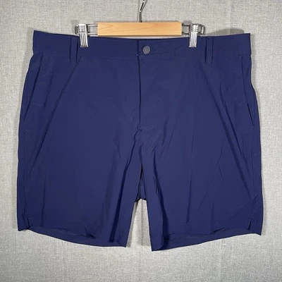 Pantalones Cortos Rhone Resort Para Hombres 36 Azul Resort 8” Golf Rendimiento Nylon Elastizados Foto 1 de 4