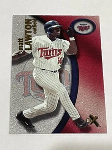 2001 Fleer E-X Baseball #8 - Matt Lawton - Minnesota Twins - Picture 1 of 2