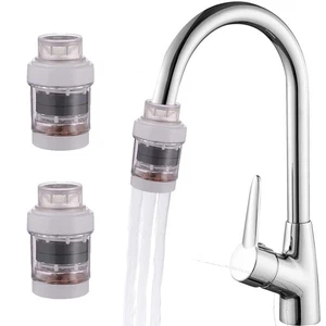 2 Pack Faucet Water Filter, Faucet Mount Filters Purifier Kitchen Tap Filtration - Picture 1 of 6