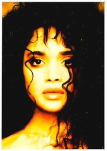 LISA BONET * Custom ACEO * Fun Novelty * CELEBRITY * Art Card * ATC - Bild 1 von 2