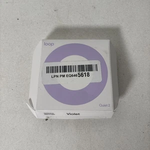 Loop Quiet 2 tapones para los oídos, lavanda, reducción de ruido, caja abierta nueva, juego completo - Imagen 1 de 7