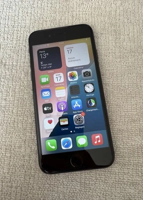 iPhone SE 2020 64go Noir - Photo 1/2