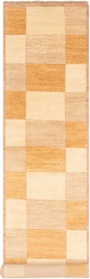 2'7" x 13'10" Vintage Hand-knotted Runner Rug Traditional Oriental Wool Carpet - Image 1 of 4