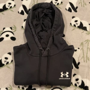 Under Armour Men's Hoodie Size Medium Black Logo Pockets - Picture 1 of 13