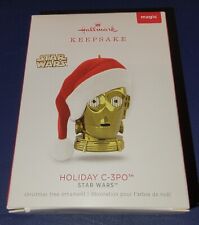 Hallmark Keepsake 2018 Star Wars Holiday C-3PO Light & Sound Magic