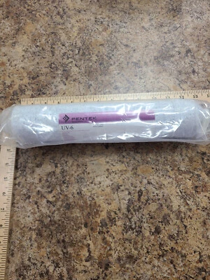 PENTEK #UV-6 Polypropylene UV-light Water Purifier 2.5” Diameter 13” Length - Image 1 of 4