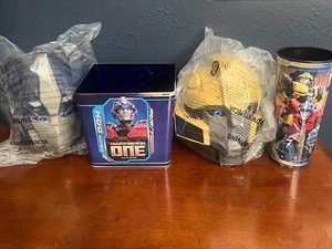 2024 Cinemark Exclusive Transformers One Popcorn Buckets and Souvenir Cup NEW - Picture 1 of 21