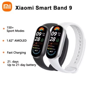 Xiaomi Smart Mi Band 9 AMOLED 1.62" 60hz Saturimetro SpO2 Cardio sigillato - Zdjęcie 1 z 7