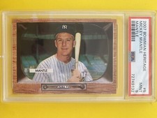 2007 Bowman Heritage 5 Mickey Mantle PSA 9 MINT BEAUTIFUL !!! Smart Investment !
