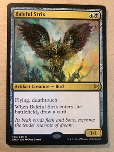 MTG 1x Baleful Strix Eternal Masters Legacy Magic the Gathering Card x1 NM - Picture 1 of 1