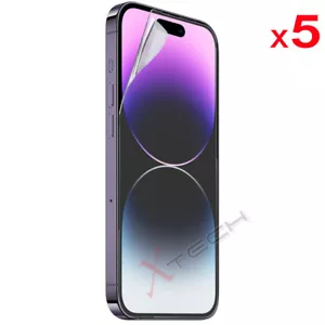 5x KLAR Displayschutzfolie Schutzhüllen für Apple iPhone 14 Pro Max 6,7" - Bild 1 von 2