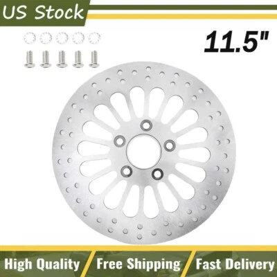 11.5'' Harley Rear Brake Rotor Set for Harley Davidson Road Glide Road King - Image 1 of 4